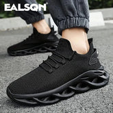 Men's Sports Running Shoes Breathable Mesh Jogging Sneakers for Casual - Himpall
